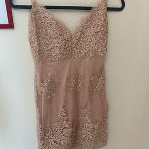Beige dress